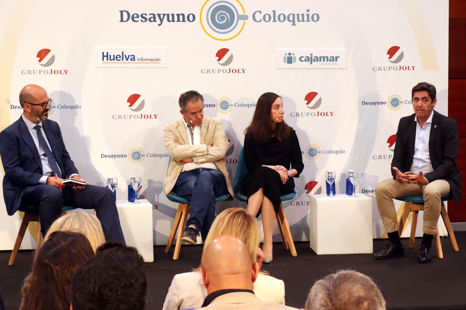 Las imágenes en el Desayuno-Coloquio del Grupo Joly "Competitividad innovación y eficiencia el sector de los frutos rojos ante el reto de la sostenibilidad"