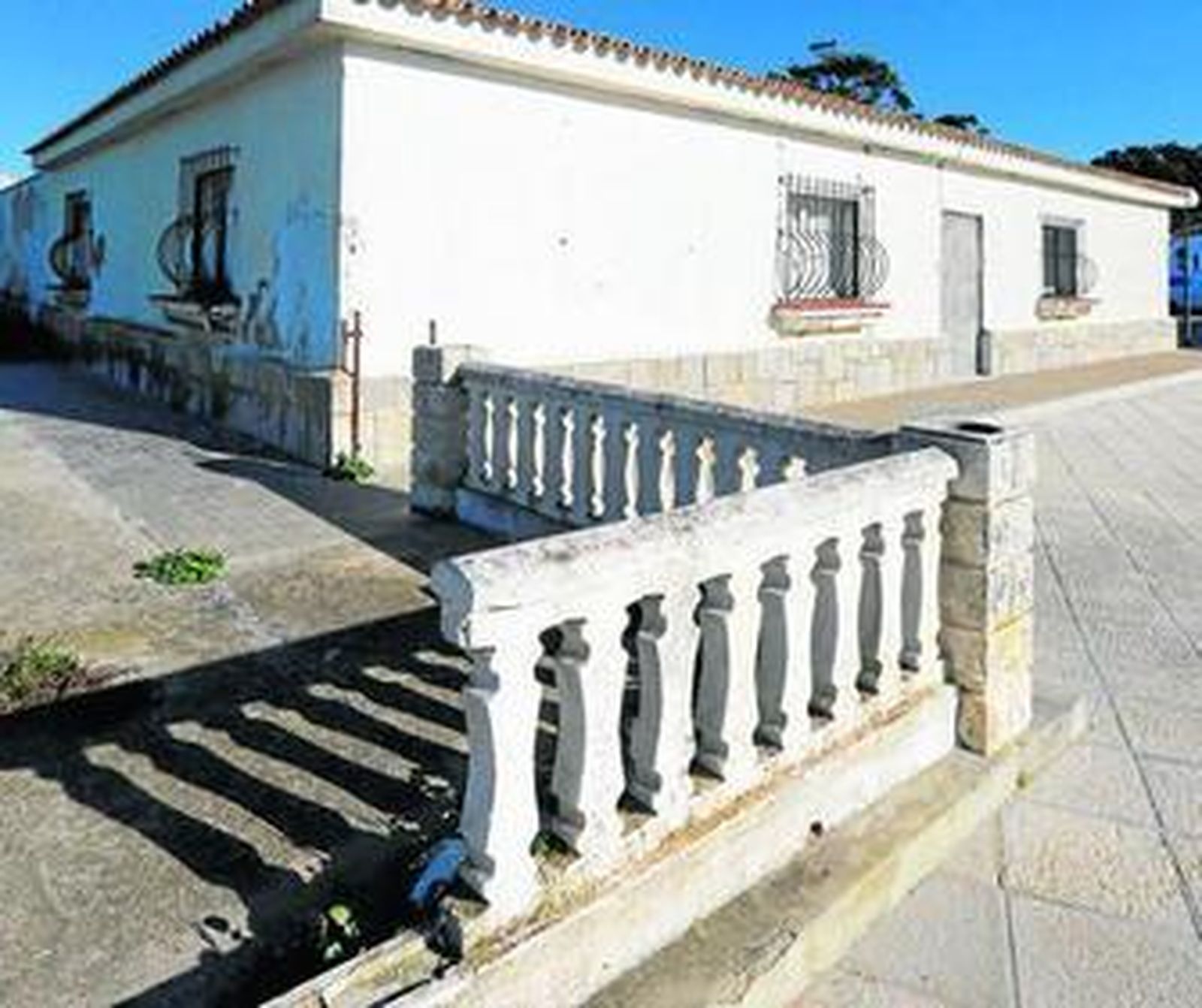 Vista de la casa del farero que en un futuro tendrá uso turístico.