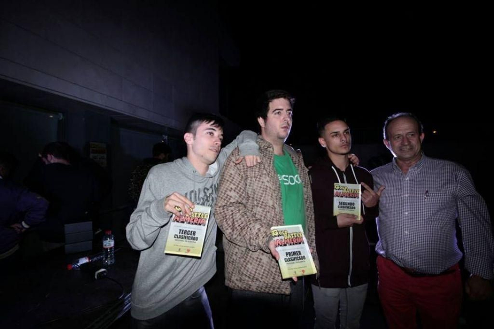 Los ganadores de la pasada edición.