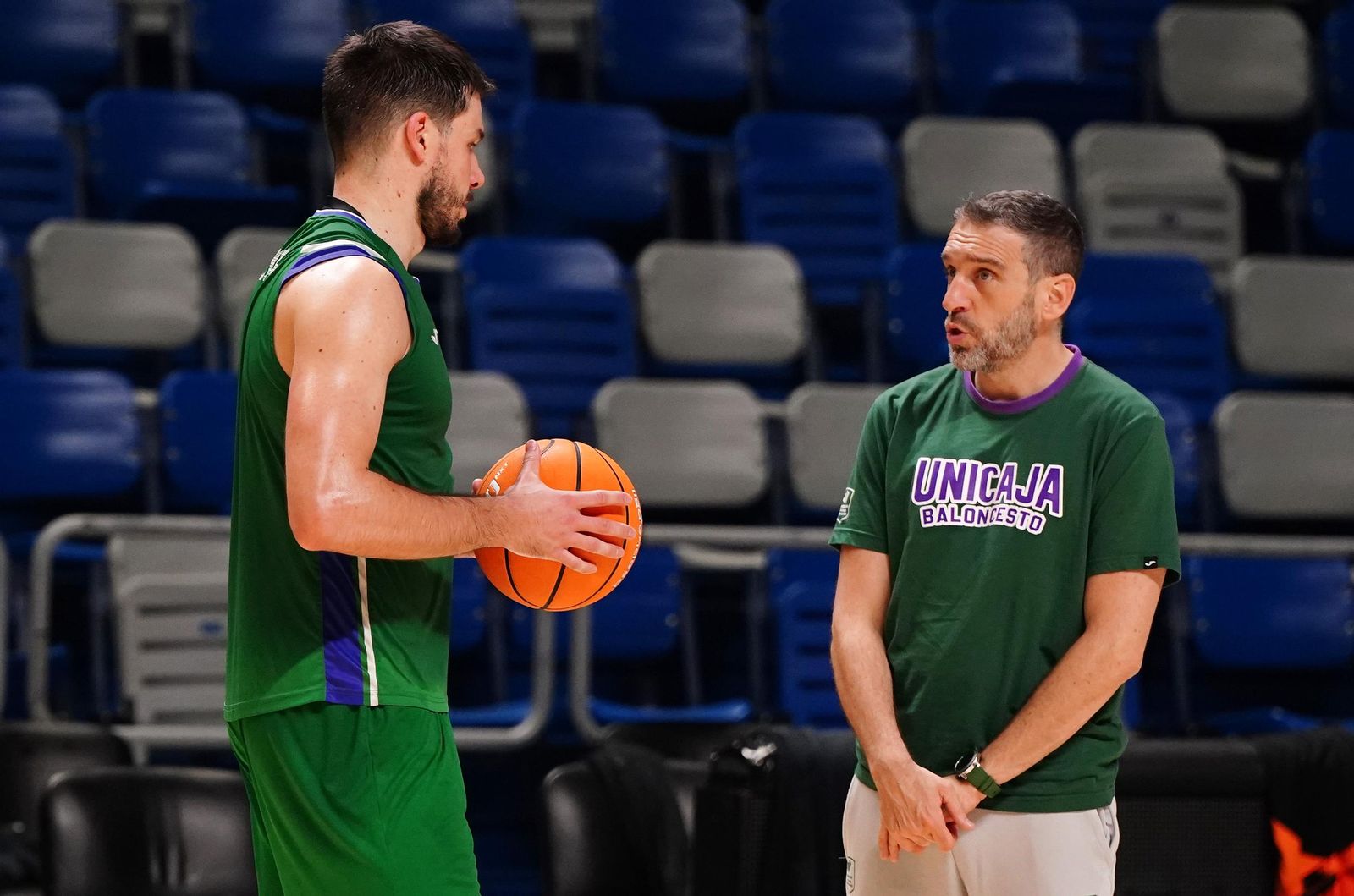 Barreiro, con Ibon Navarro.