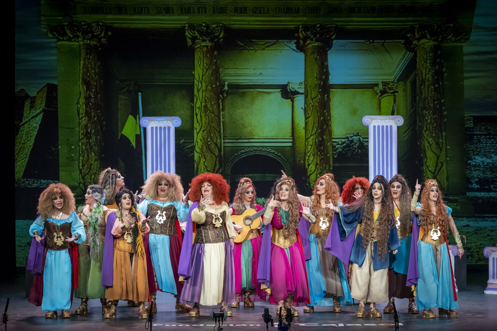 Comparsa 'Las musas'