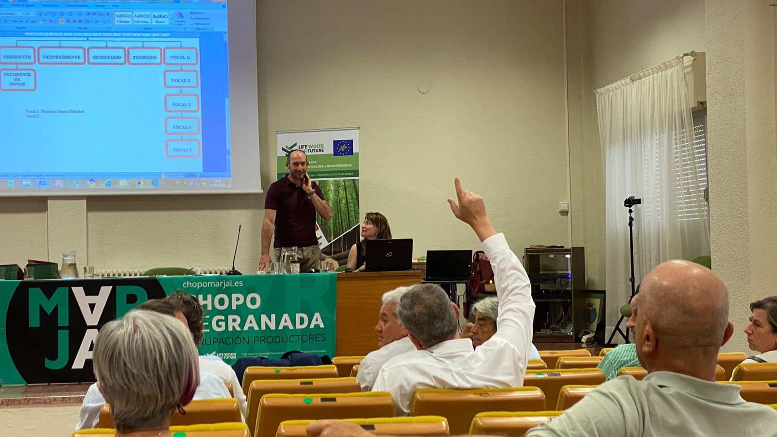 Imagen de la asamblea celebrada el sábado en Granada