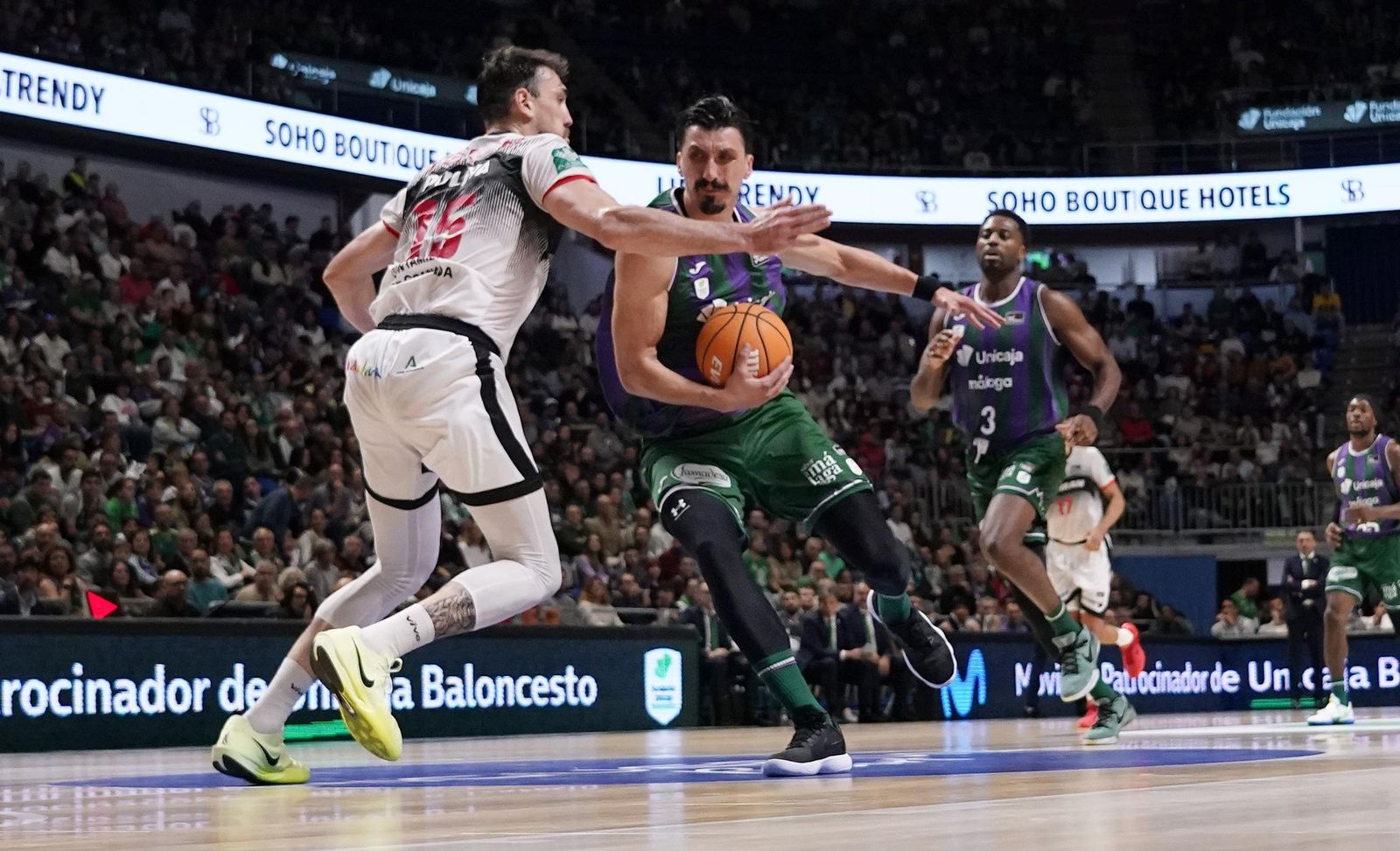 Las imágenes del Unicaja-Covirán Granada