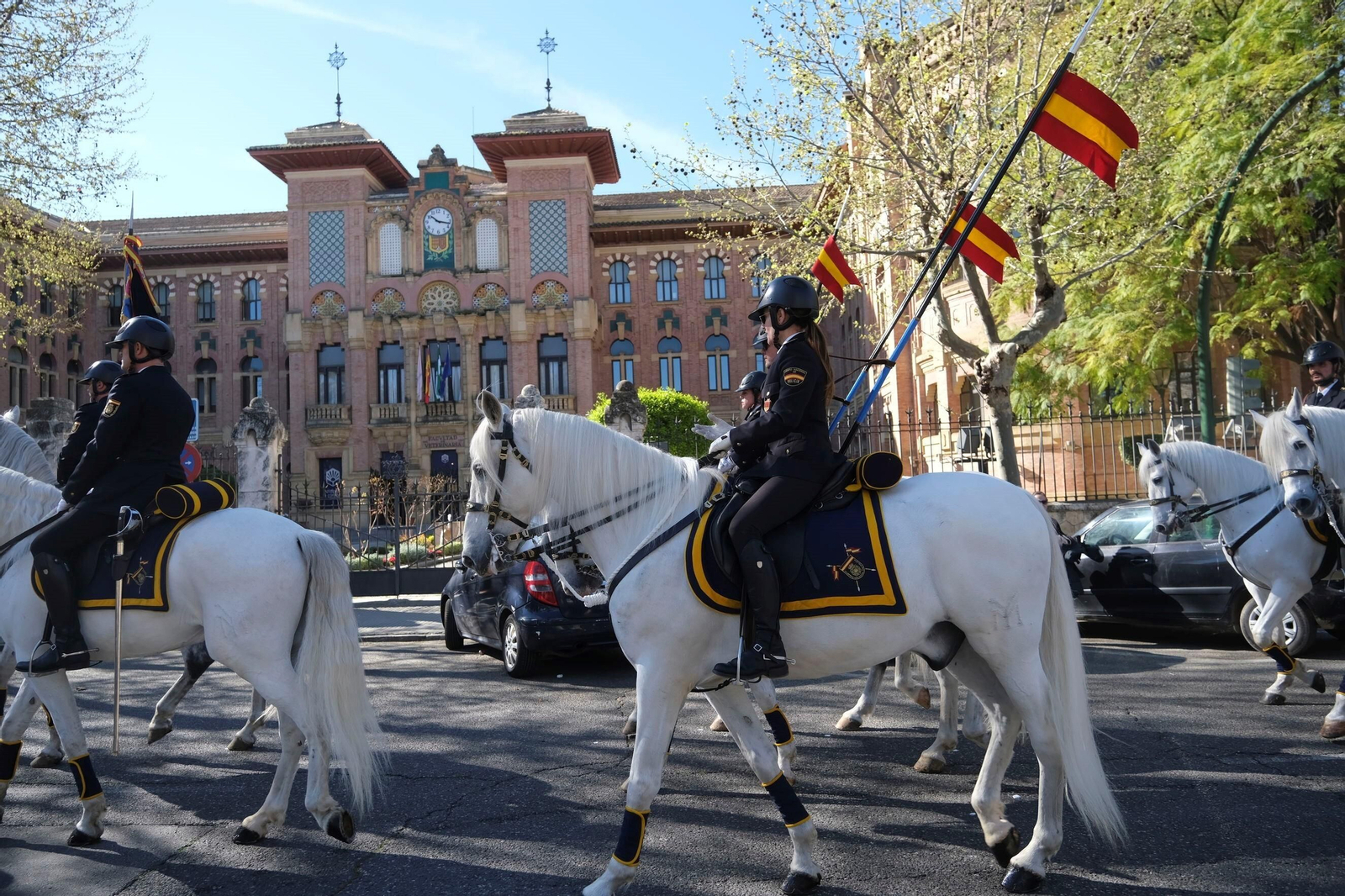 El desfile ecuestre con motivo de los 175 años de la Facultad de Veterinaria de Córdoba, en imágenes