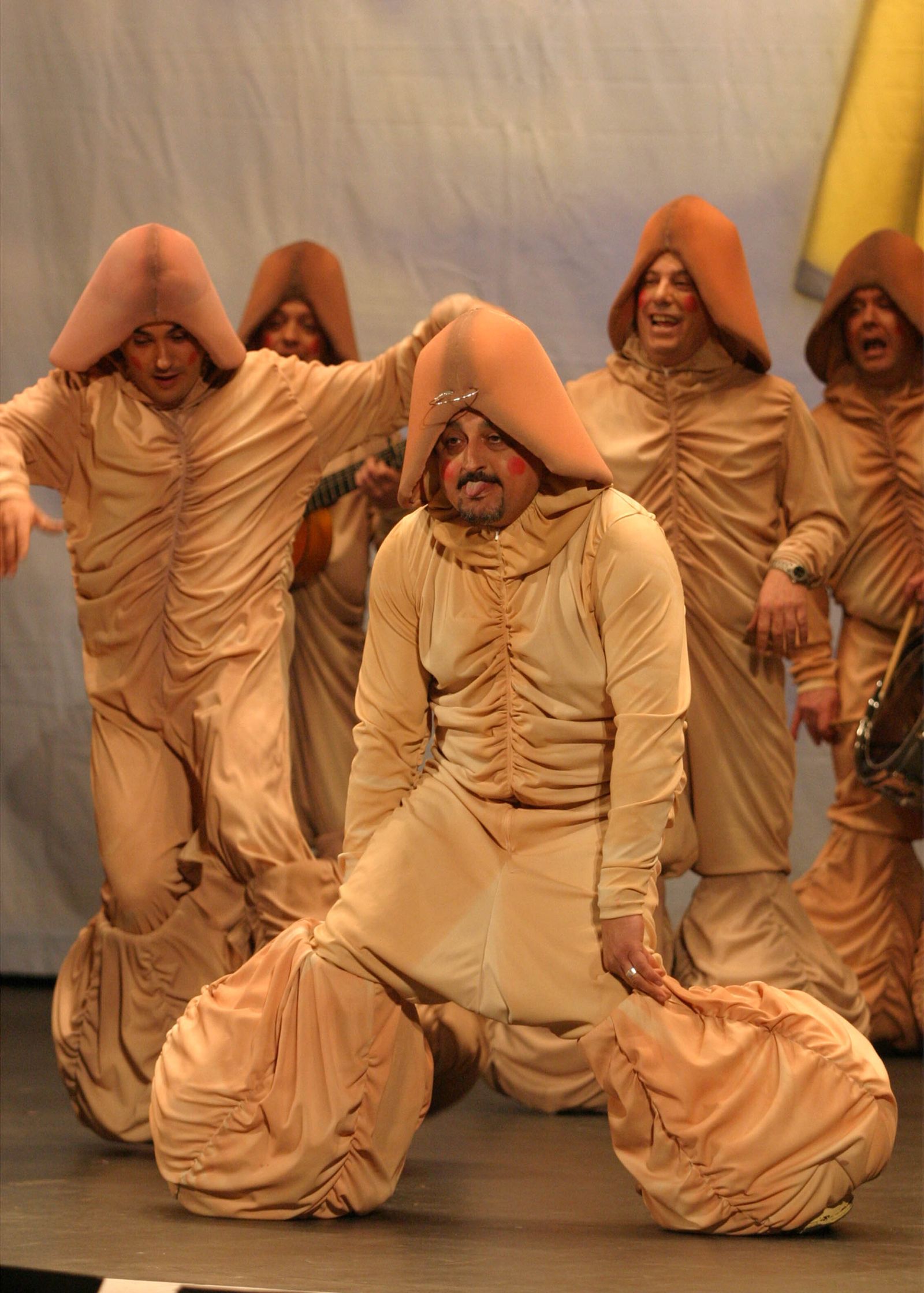 El tipo de 'Los pishas de Cádiz', la chirigota del Love, fue bastante comentado ese año.