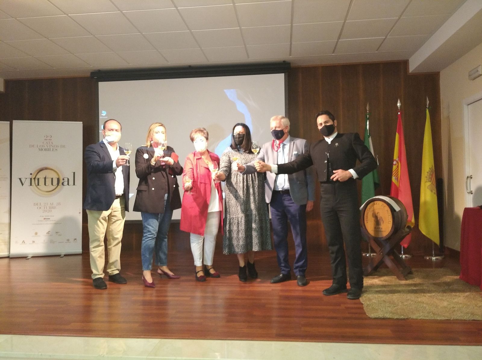 Inauguración de la nueva edición de la Cata de Vinos de Moriles.
