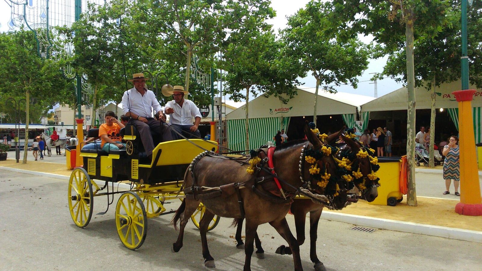 Imagen de archivo de la Feria de Puerto Real