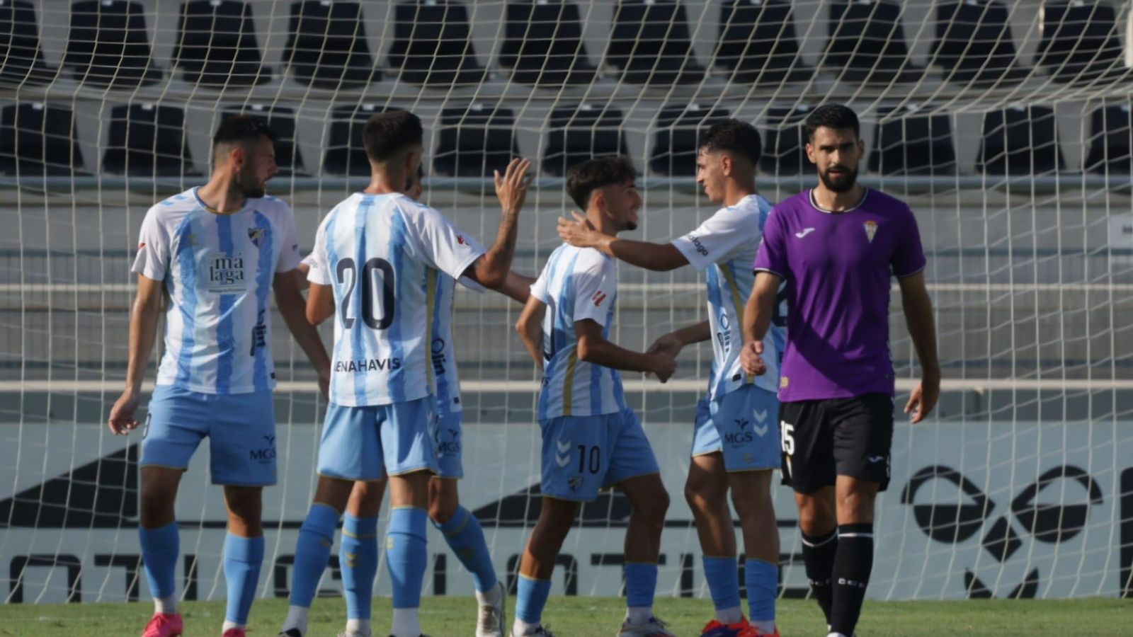 El Málaga CF - Córdoba, en fotos