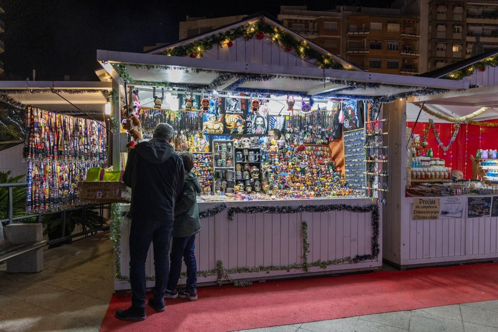 El Mercado de la Navidad de Jaén está en la Plaza de la Constitución.