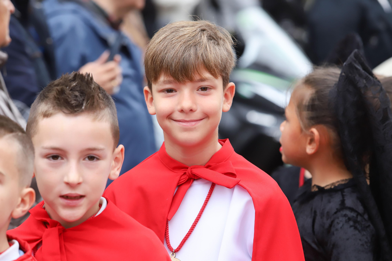 Fotos de la procesión infantil del colegio Nuestra Señora de los Milagros de Algeciras