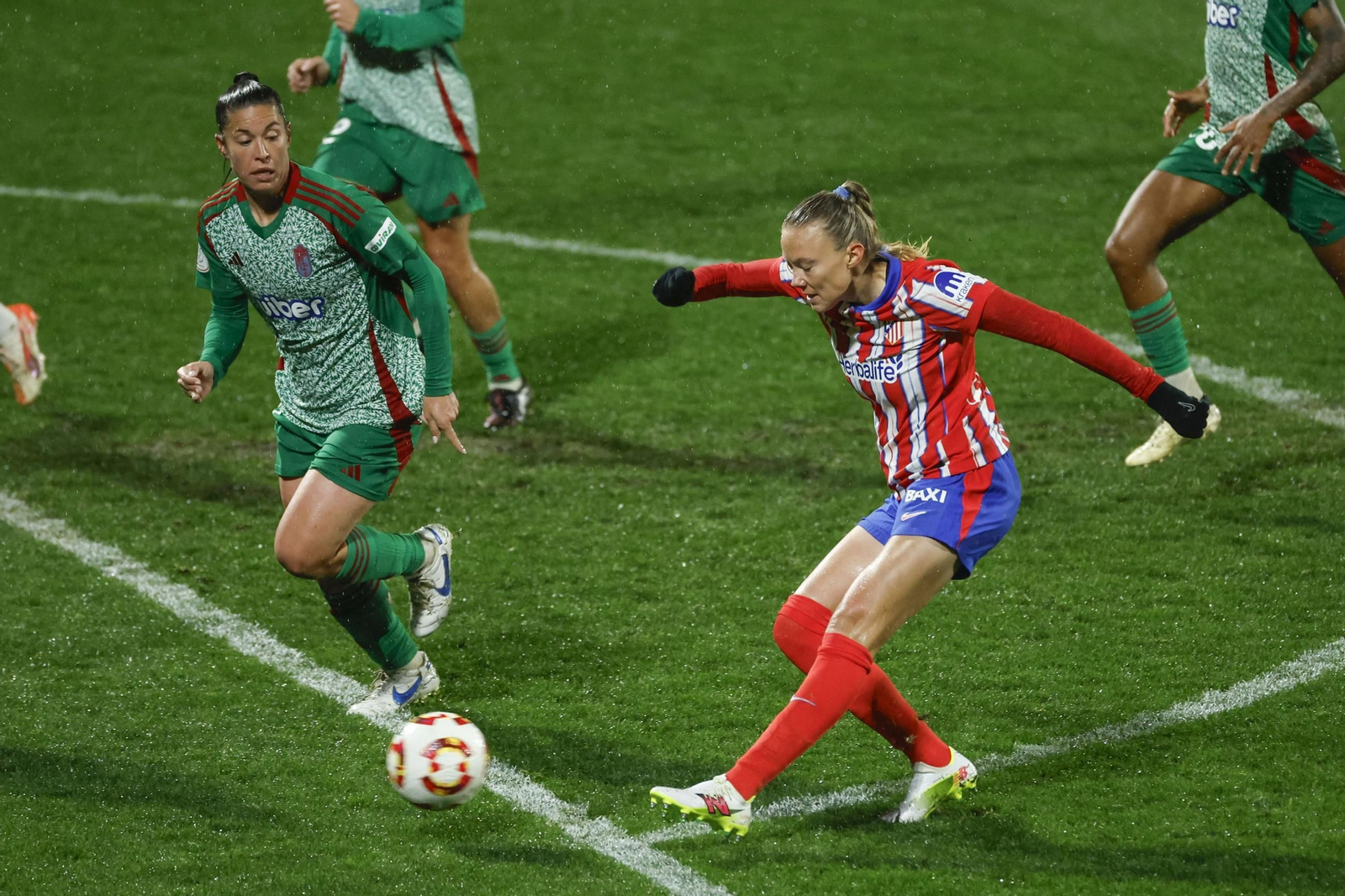 Las mejores imágenes de las semifinales entre Granada y Atlético de Madrid