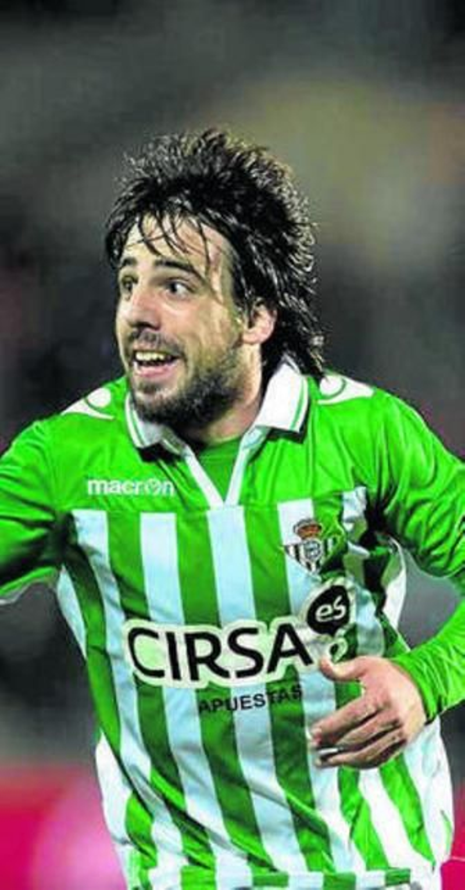 Beñat celebra su gol al Madrid.