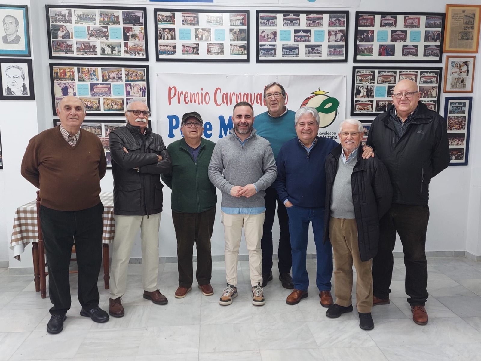 Participantes en esta rueda de prensa.