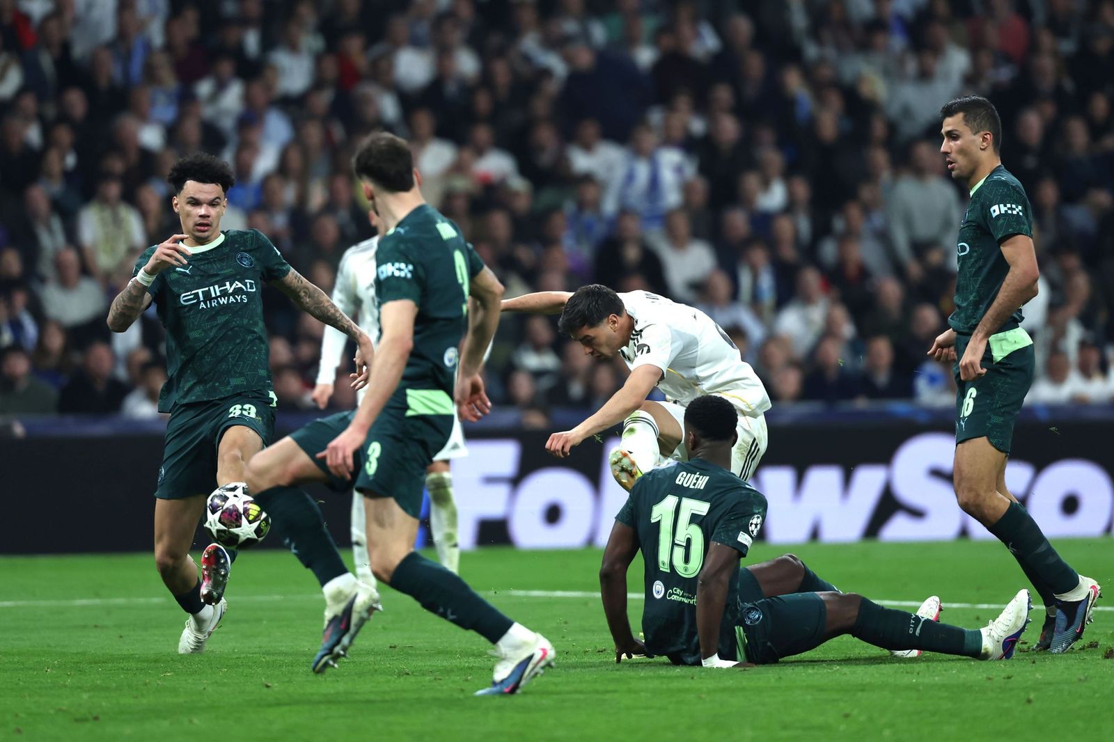 Las fotos del Real Madrid-Manchester City