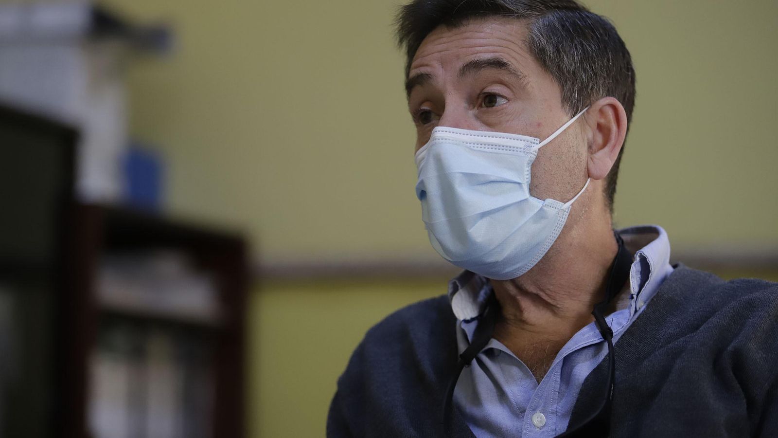 Antonio Leiva, Toti, director del CPA Mora Claros de la capital onubense.