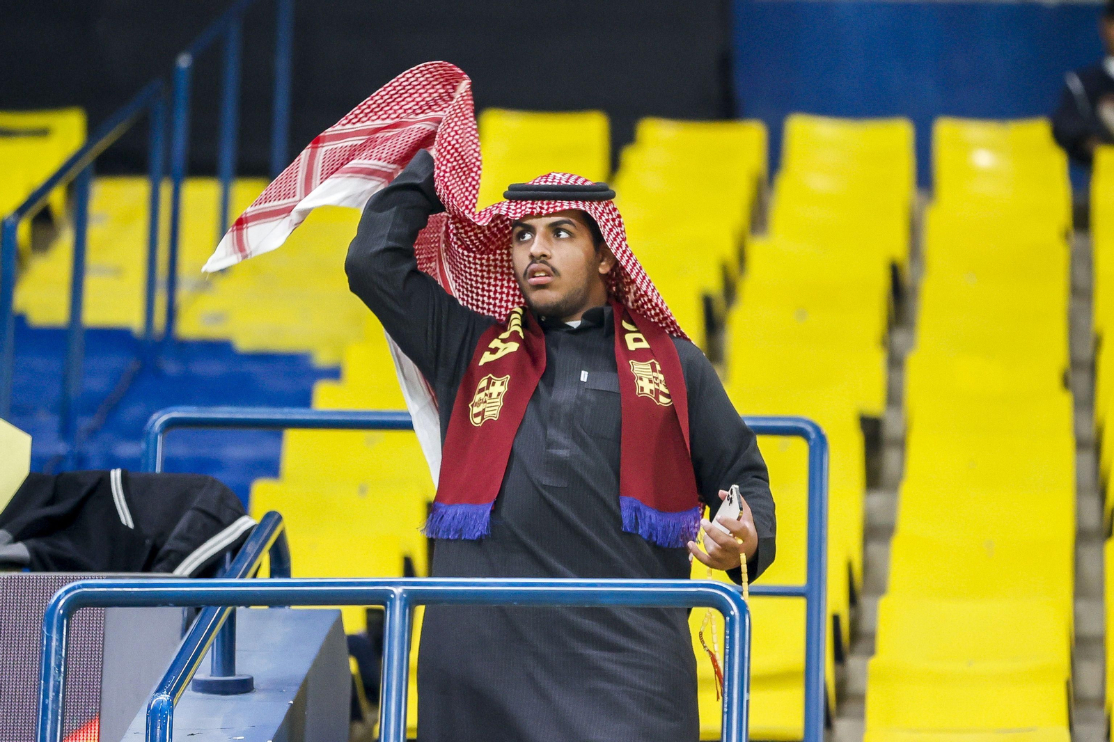Las fotos del Barcelona - Osasuna de la Supercopa
