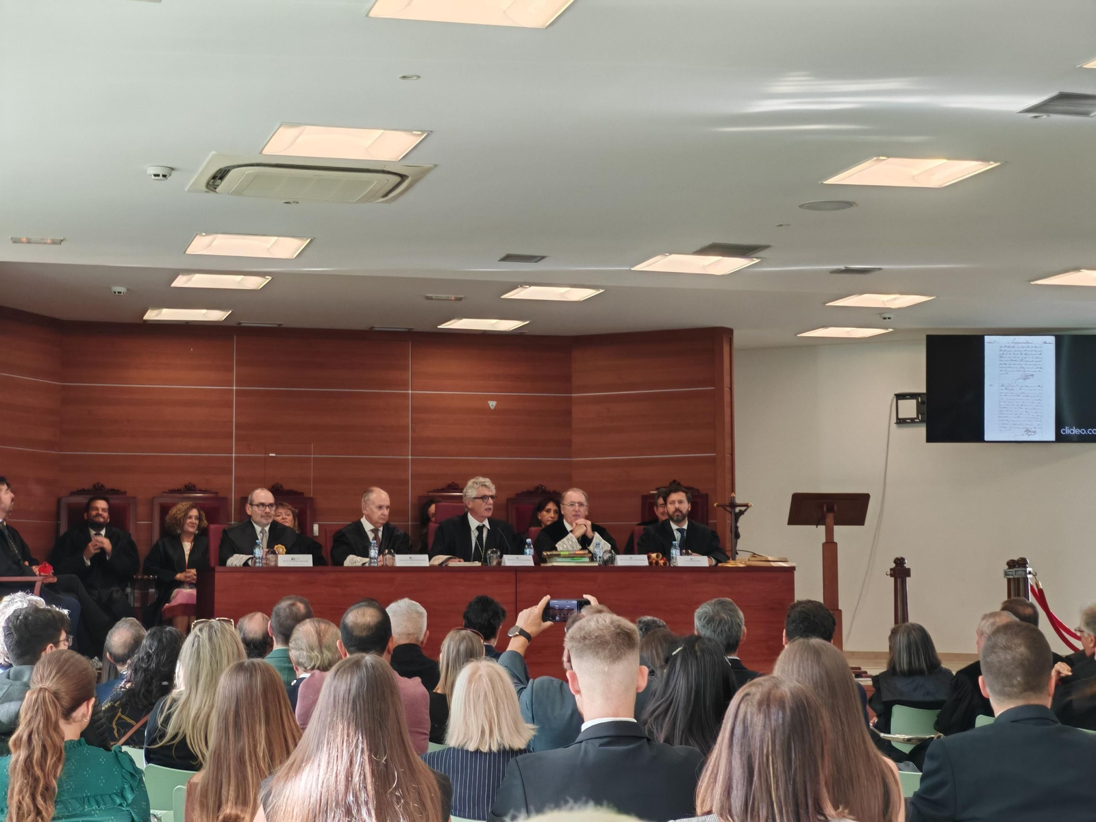 Actos del Colegio de Abogados por Santa Teresa.