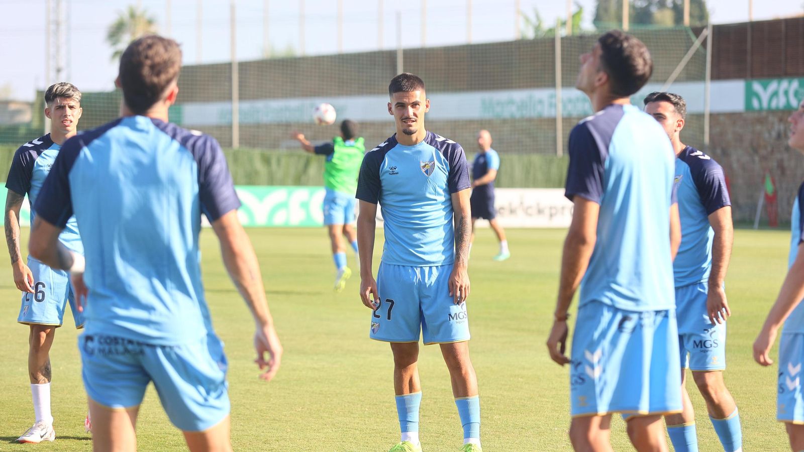 El Málaga CF - Almería de pretemporada, en fotos