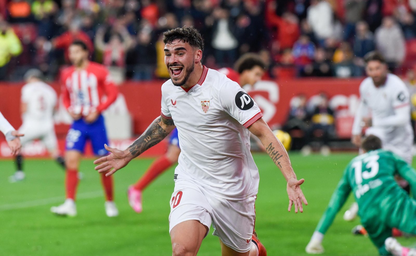 Las imágenes del Sevilla FC - Atlético de Madrid
