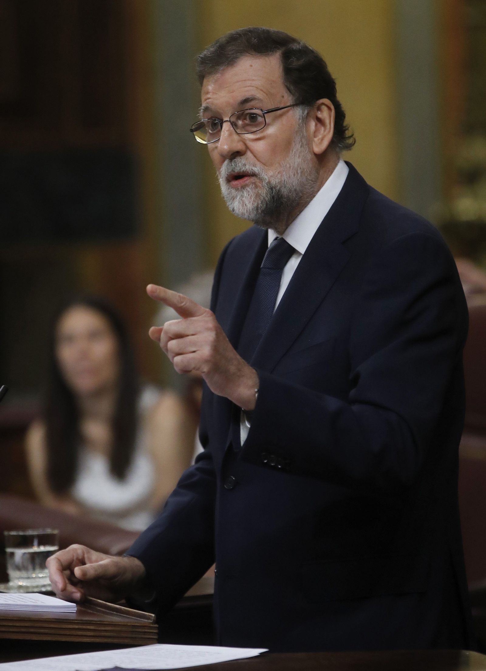 Las imágenes de la moción de censura de Unidos Podemos a Rajoy