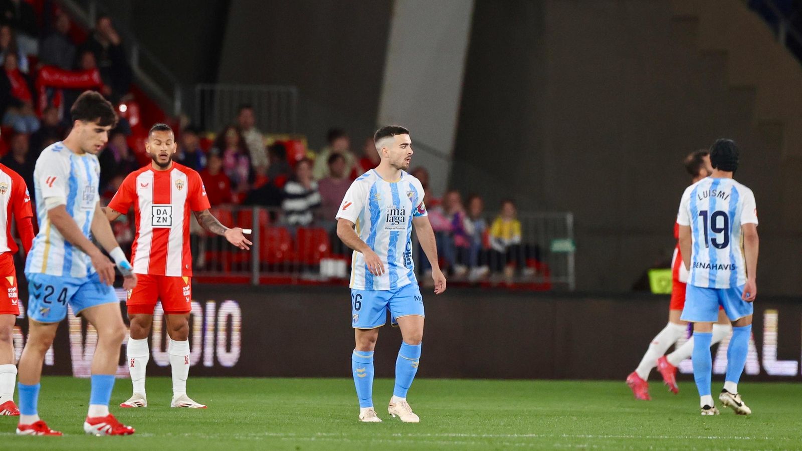 Las fotos del UD Almería - Málaga CF