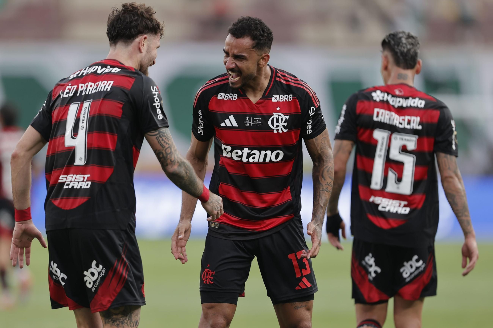 Las fotos de la final de la Copa Libertadores con triunfo de Flamengo sobre Palmeiras