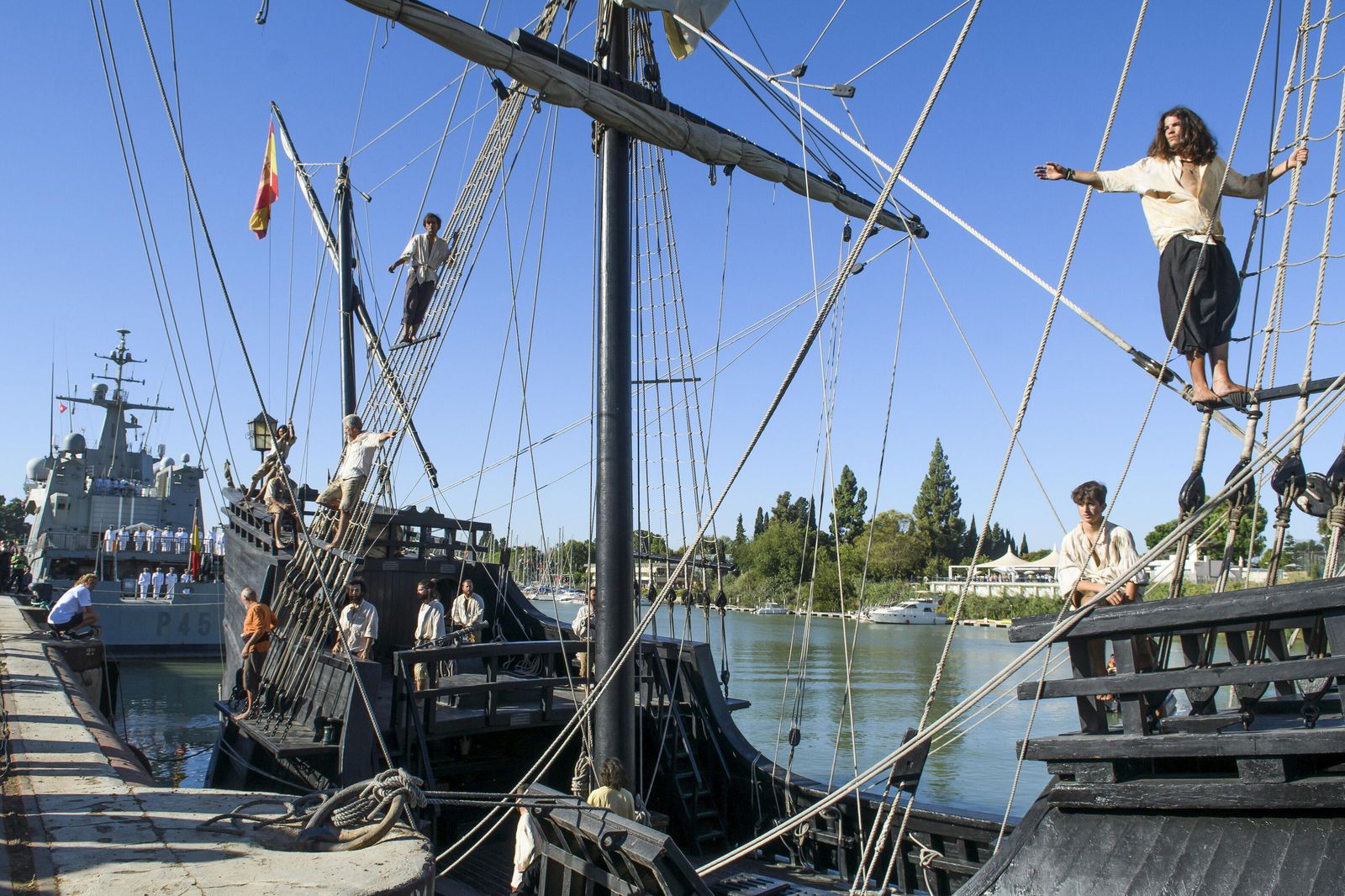 La réplica de la Nao Victoria.