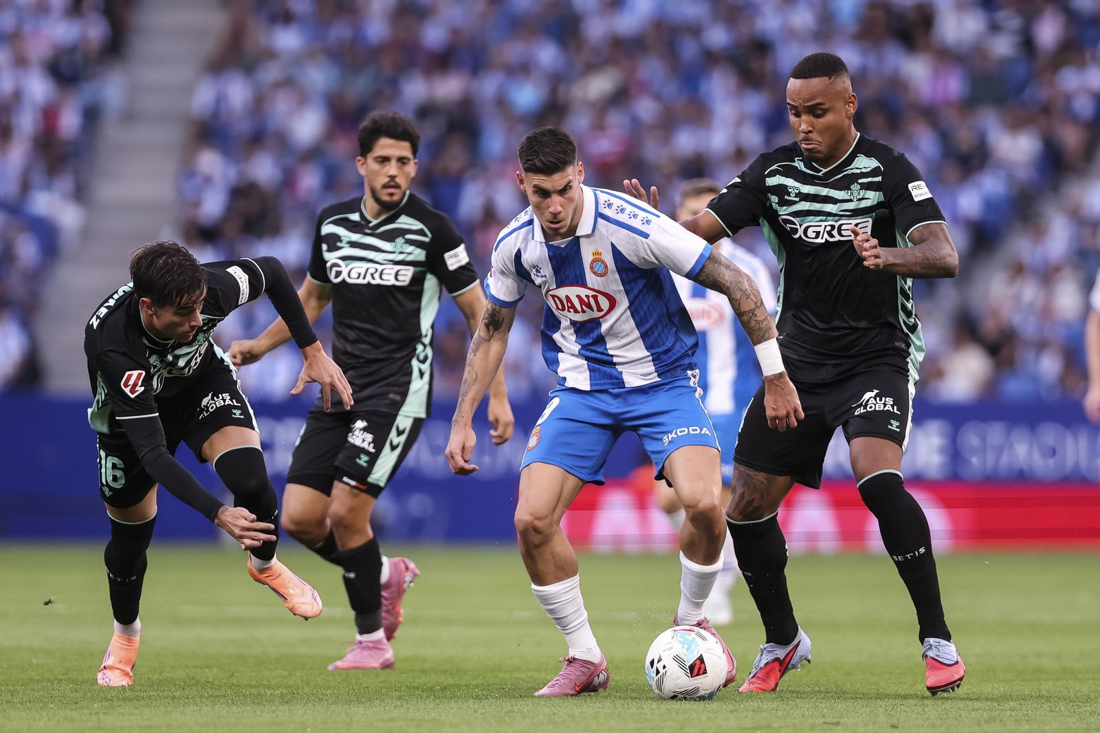 Las mejores fotos del Espanyol-Betis