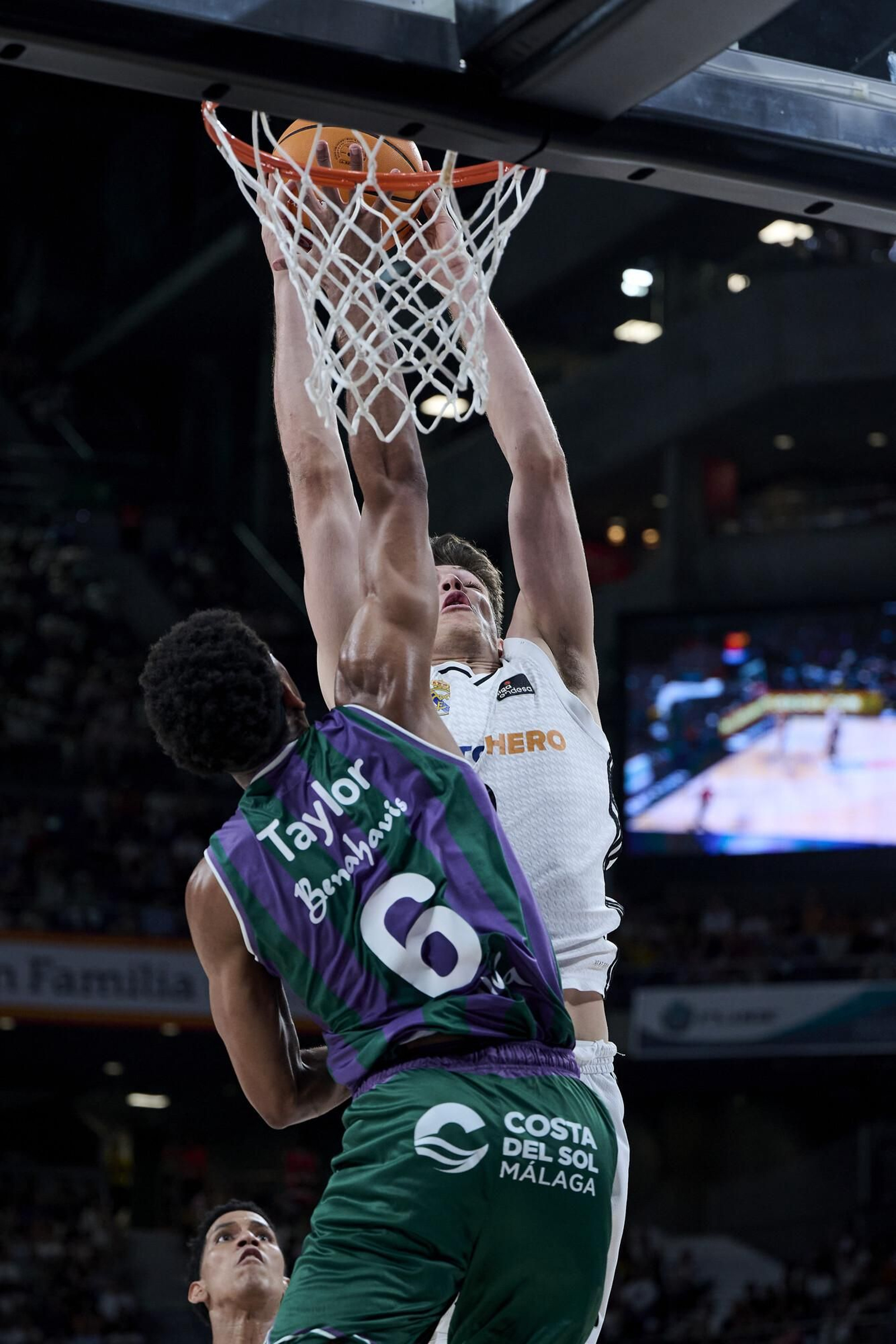 El Real Madrid-Unicaja en fotos