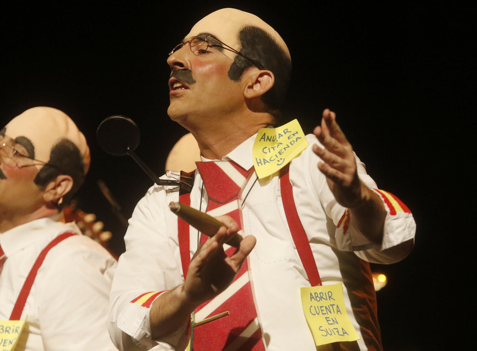 La primera sesión de preliminares del Concurso del Carnaval de Córdoba, en fotos