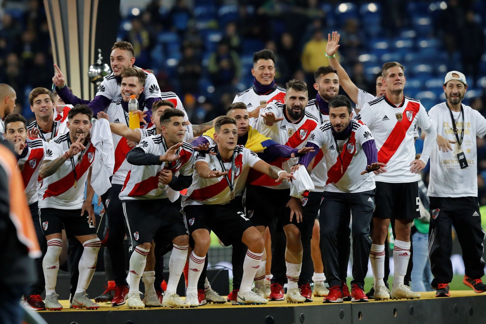 Las imágenes de la final de la Copa Libertadores entre el River Plate y el Boca Juniors