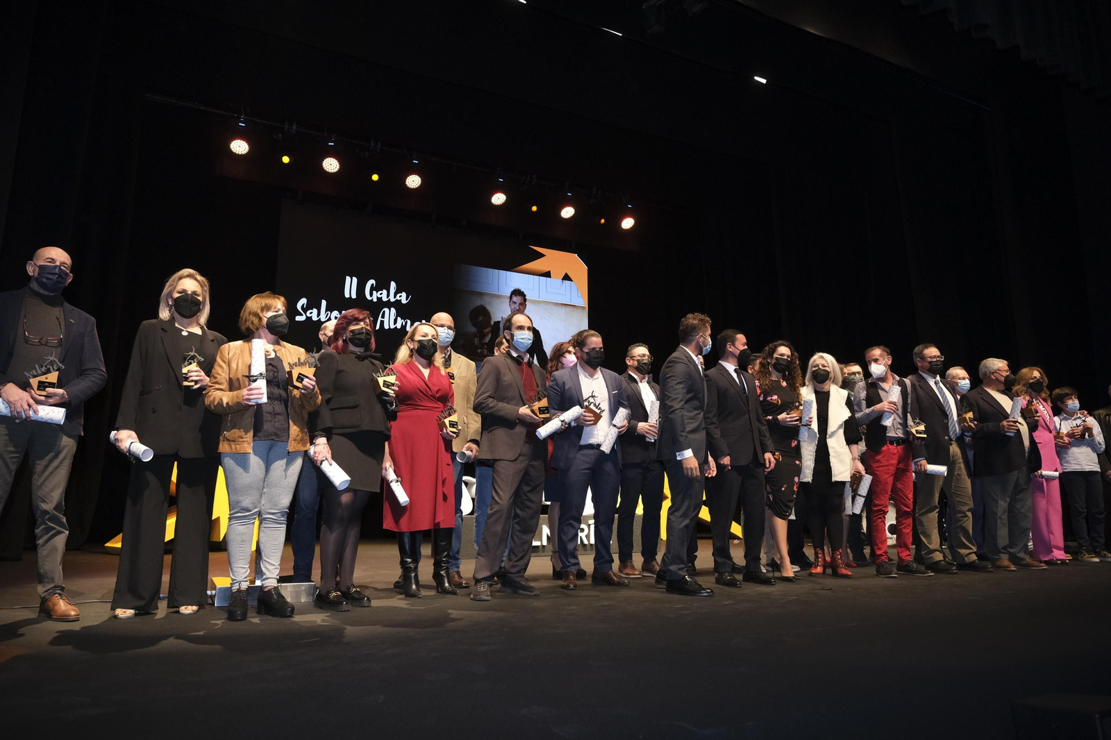 Imágenes de la II Gala Sabores Almería con David Bisbal. Vera