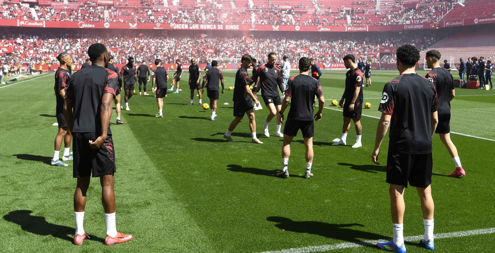 Entrenamiento del Sevilla