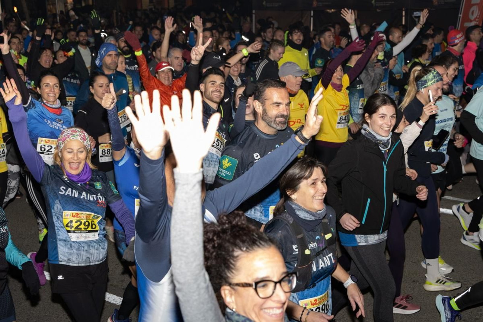 En imágenes: encuéntrate en la salida de la Carrera de San Antón (1)