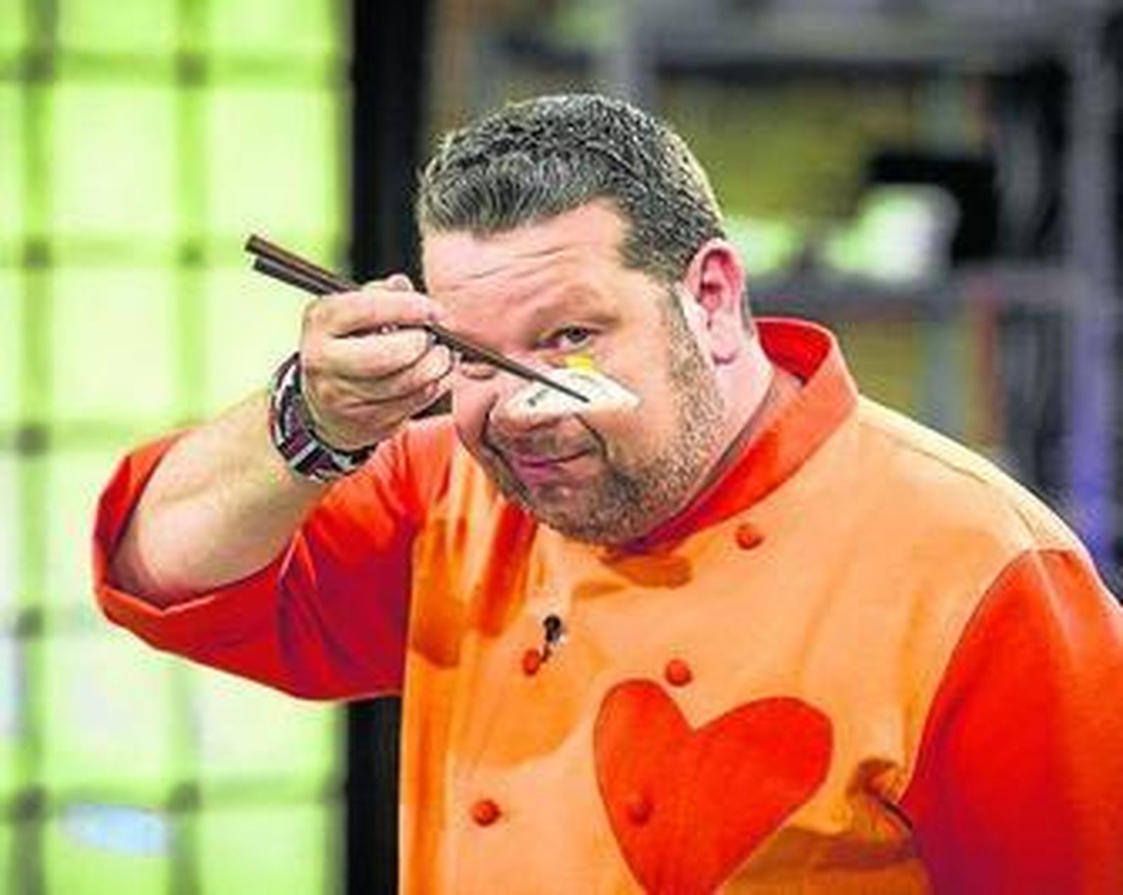 El popular cocinero Alberto Chicote, en 'Top Chef', 'talent' de Antena 3.
