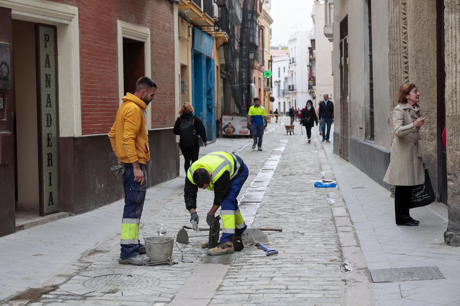 Así avanzan las obras en la calle Zaragoza