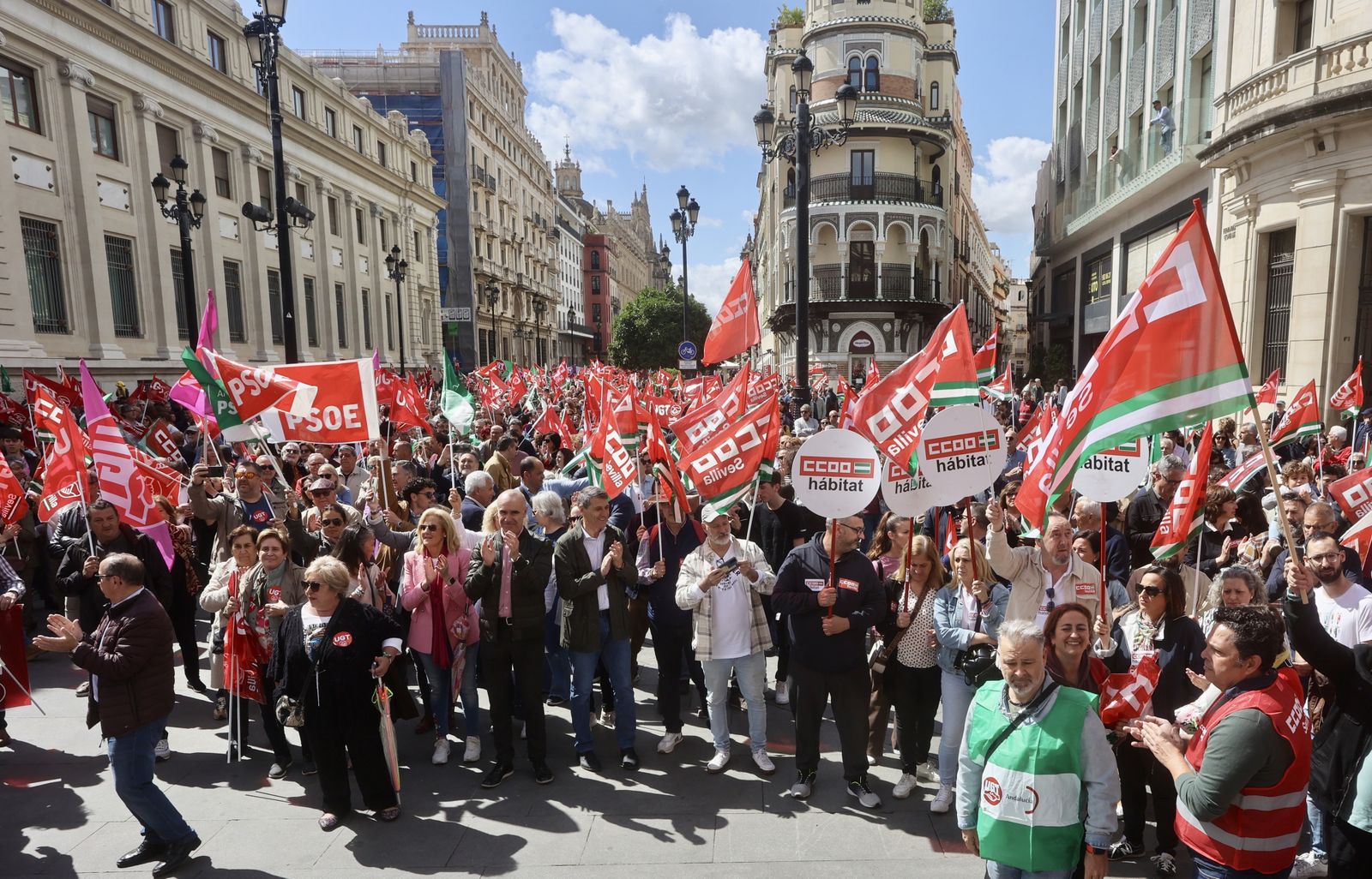 Manifestación día internacional del Trabajo