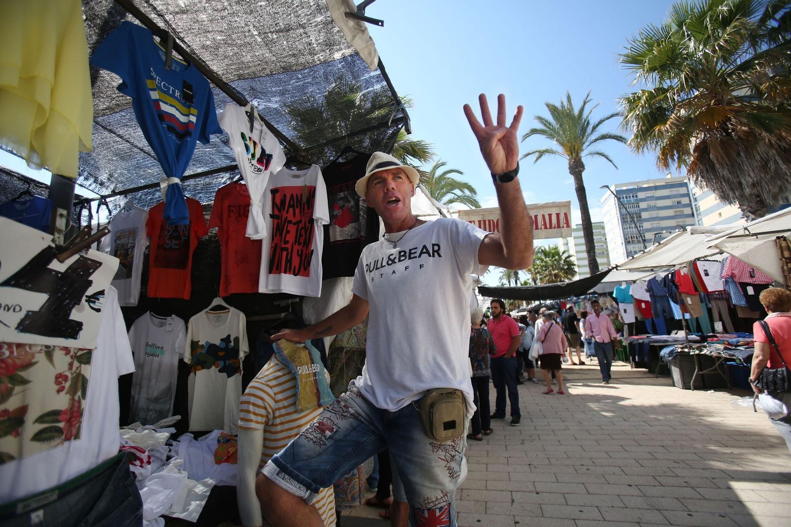 Imagen de archivo de un vendedor ambulante en El Piojito