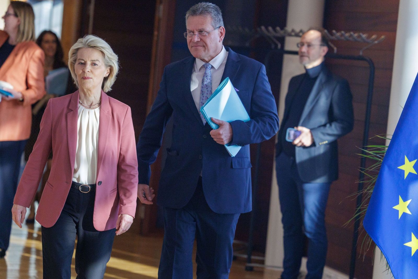 La presidenta de la Comisión Europea, Ursula von der Leyen.