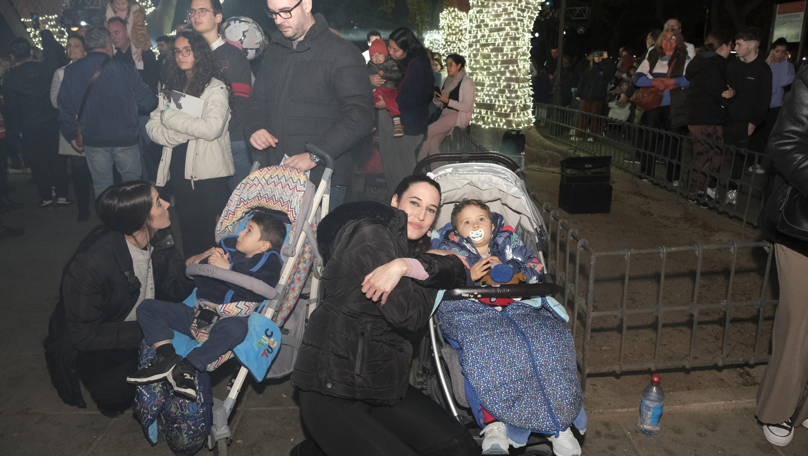 'Almería, la Ciudad de la Luz', espectáculo de luces, en imágenes