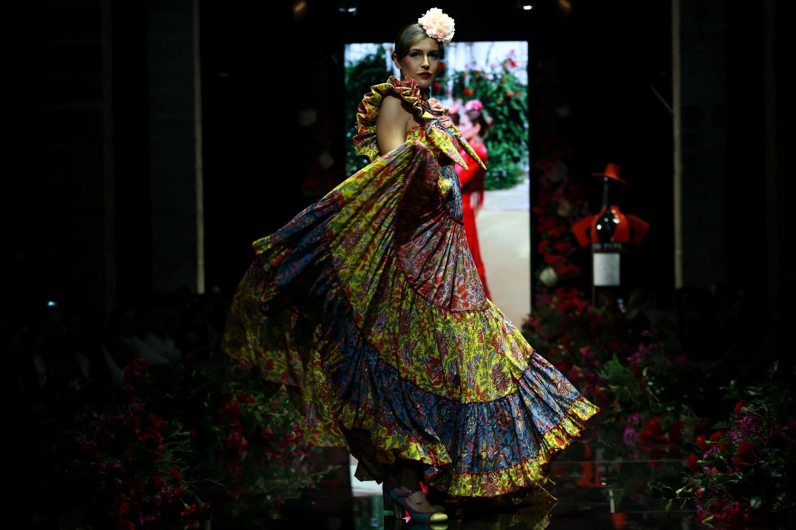 Desfile de Delia Flamenca Pol Núñez en la Pasarela Flamenca Tío Pepe Jerez 2024