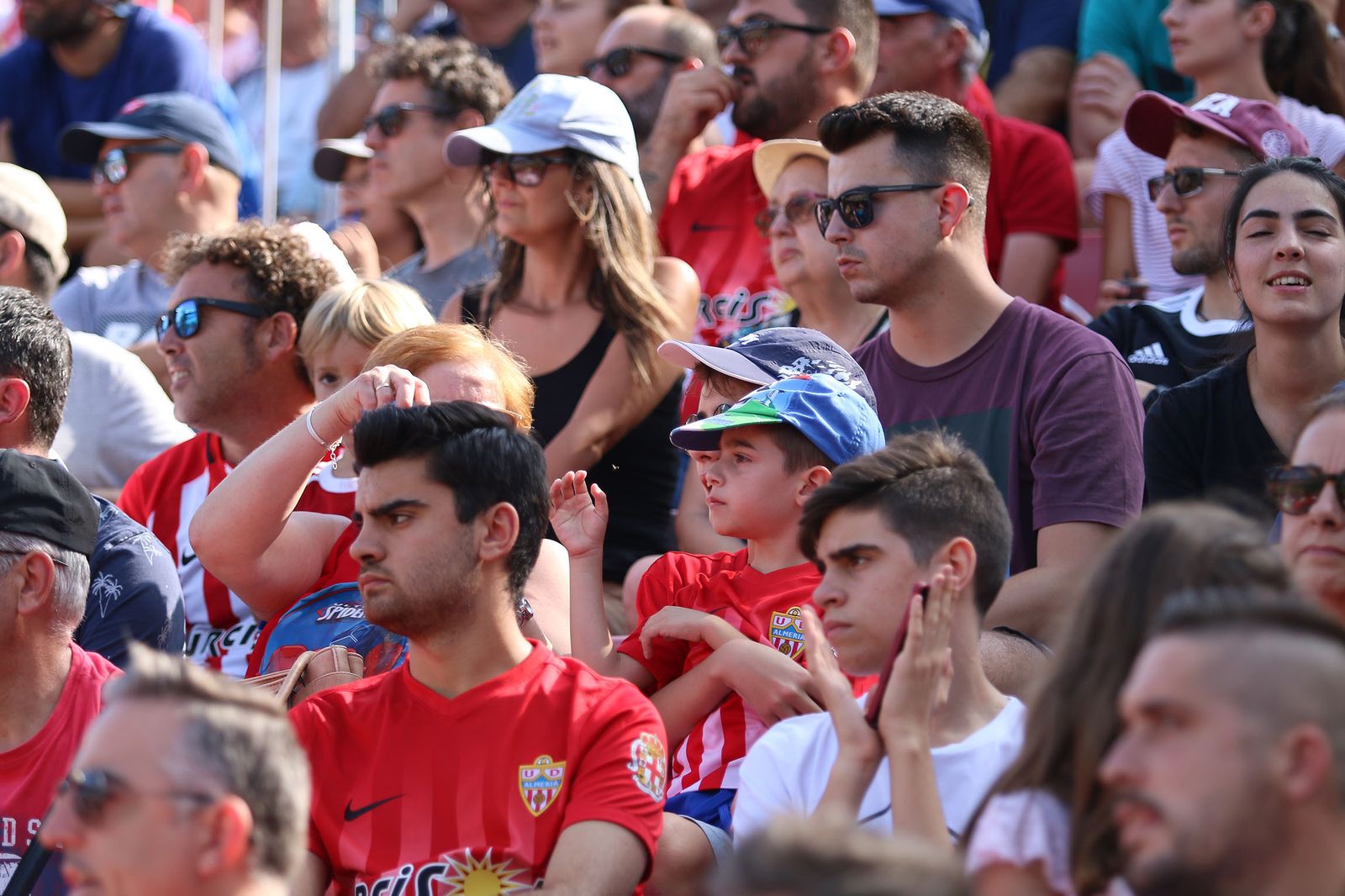 Las imágenes del UD ALMERÍA-CÁDIZ CF