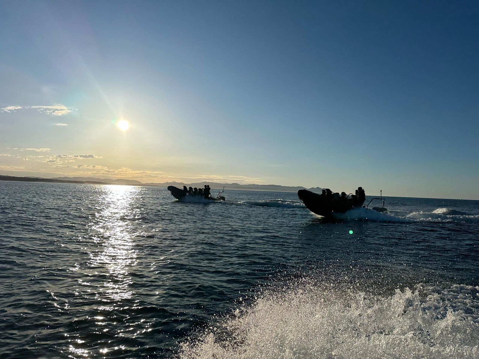 Las fotos del mayor ejercicio de los últimos años en el Estrecho de Gibraltar y el Golfo de Cádiz de la Armada y la OTAN