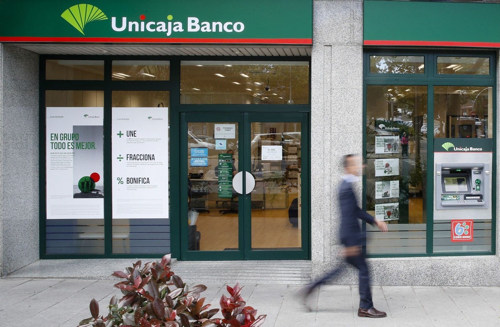 Oficina de Unicaja Banco.