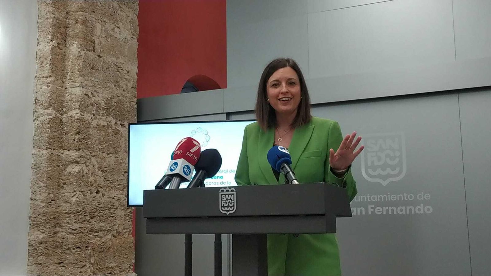 Patricia Cavada, alcaldesa de San Fernando.