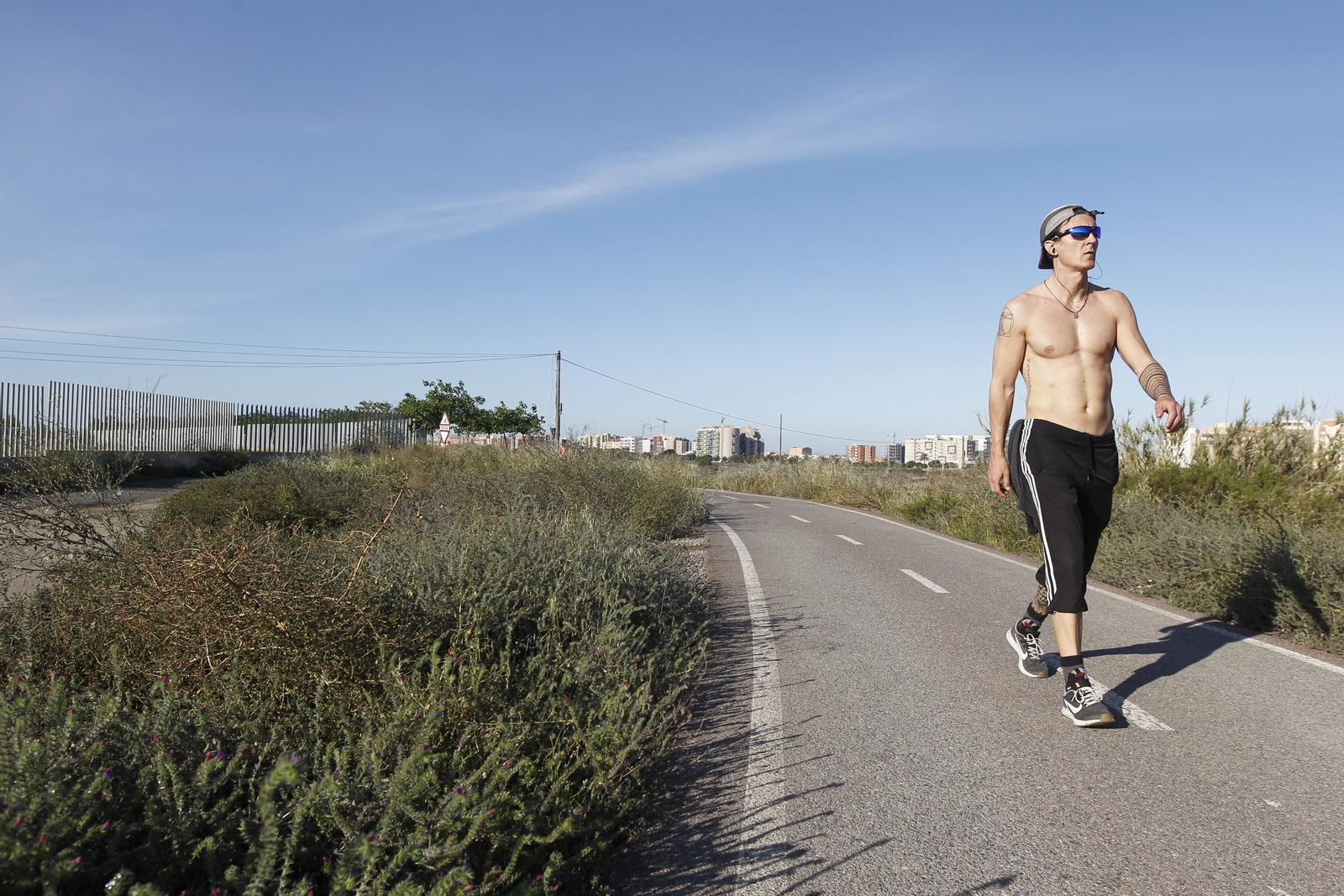 Fotogalería domingo de deporte en coronavirus. COVID-19. Almería