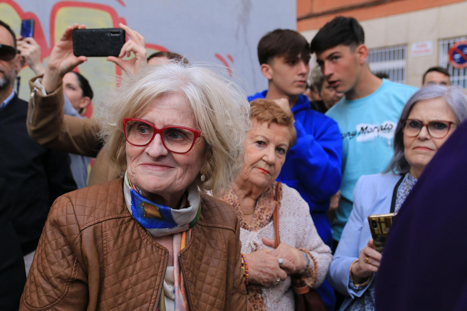 La procesión de Las Angustias, en imágenes