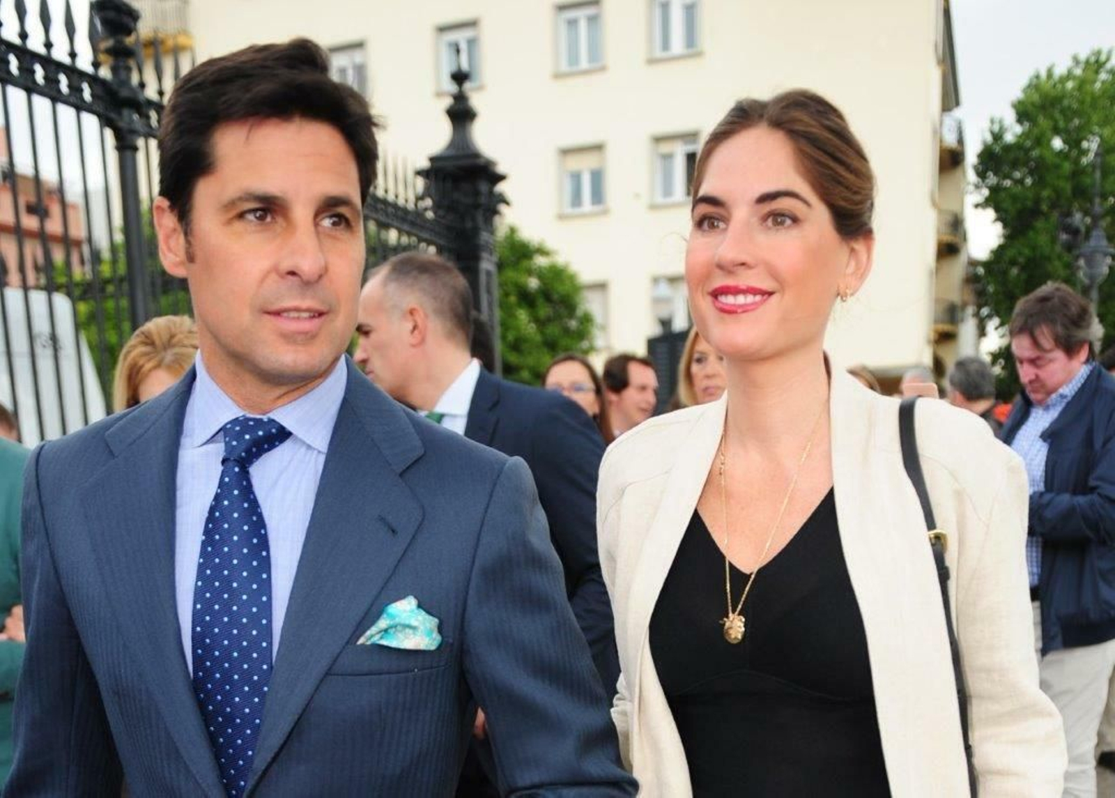 Fran Rivera y su mujer, Lourdes Montes.