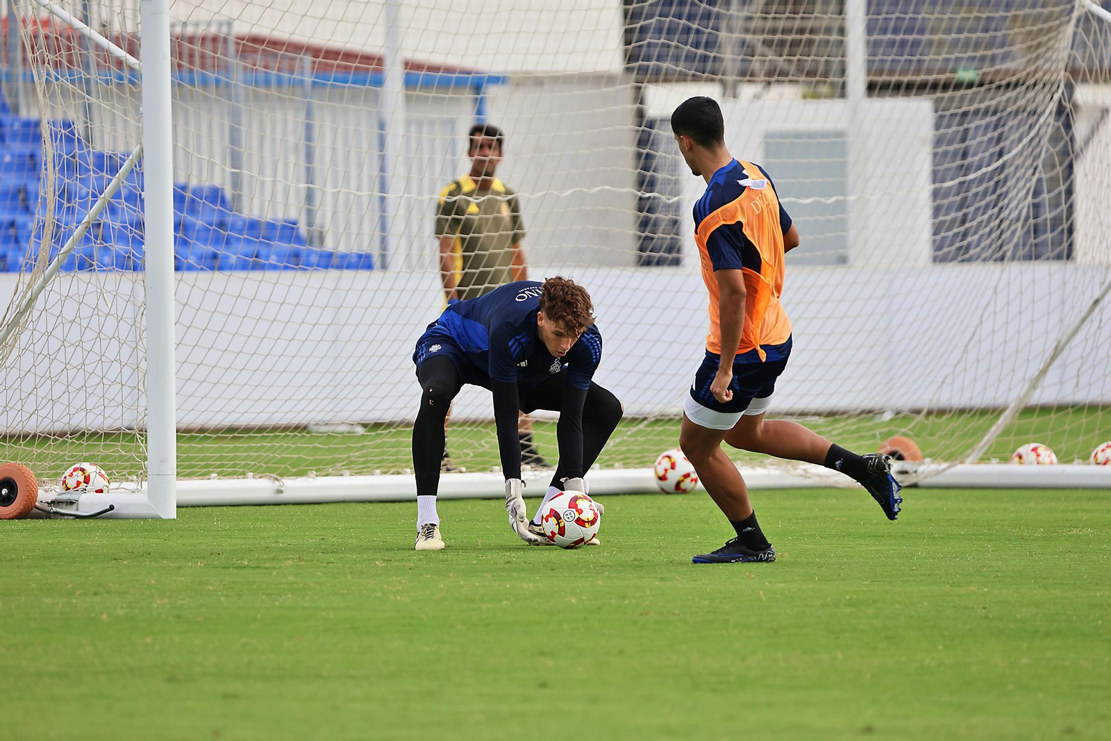 Entrenamiento del Recreativo de Huelva