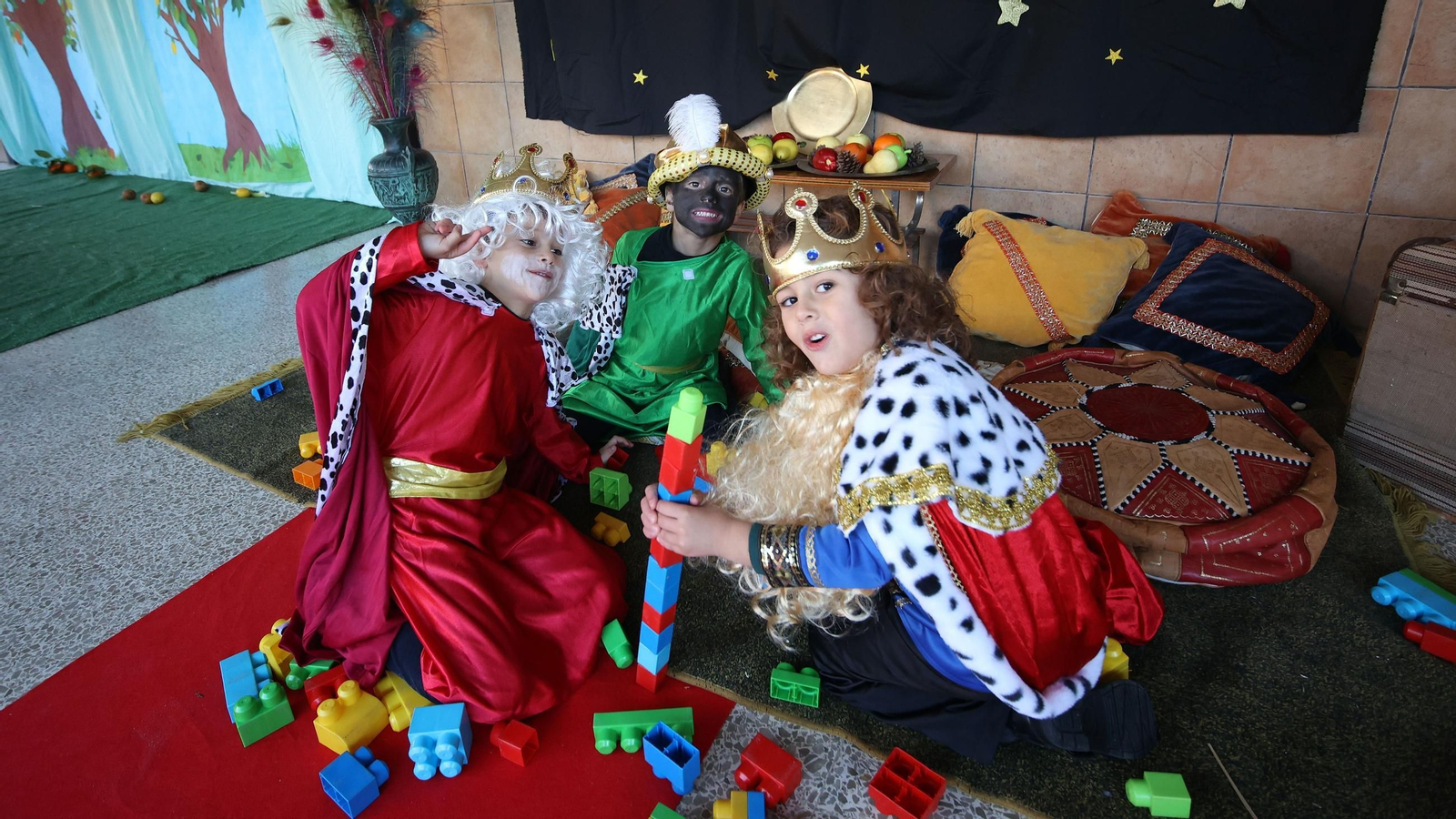 Belén viviente en el Colegio San José Fundación Xafer de Jerez